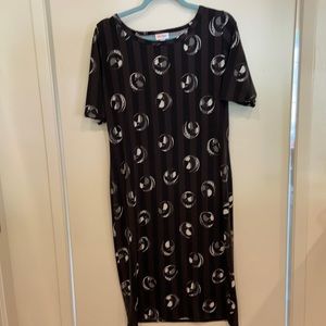 Halloween Lularoe jack skeleton dress